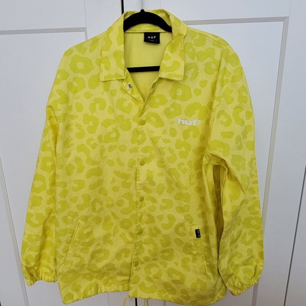 Huf Neo Leopard Coach's Jacket